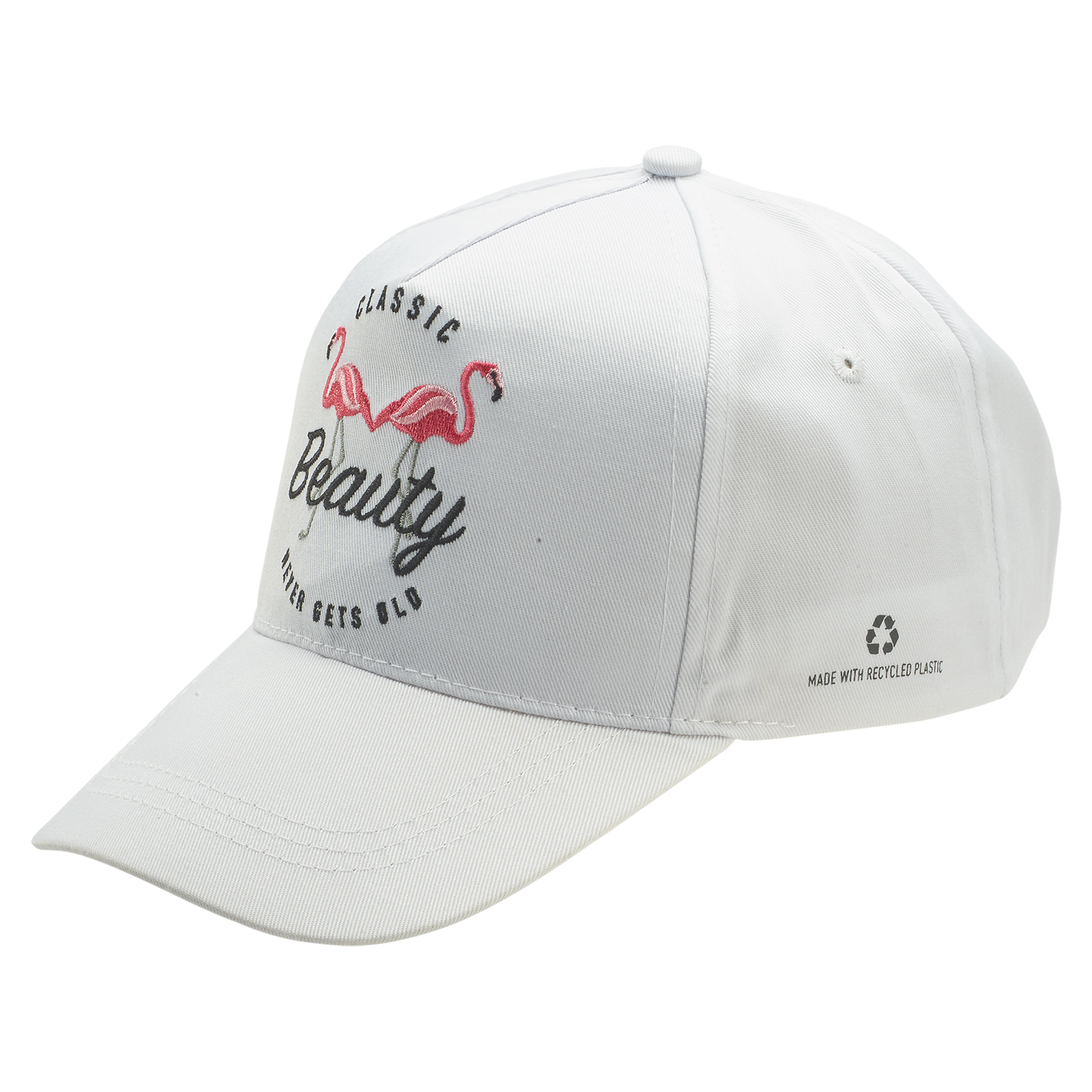 Cap Flamingo weiß - Erwachsen