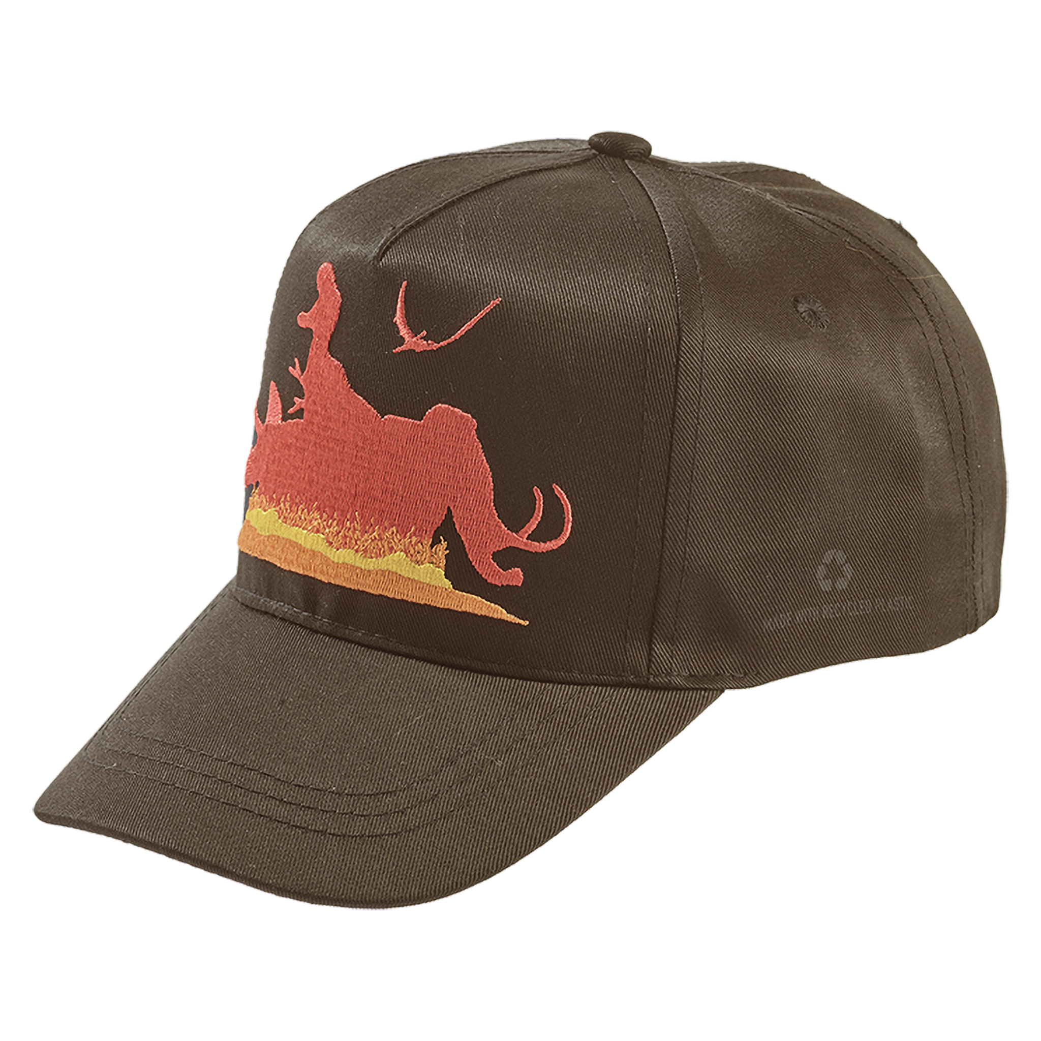 Cap Dino braun - Erwachsen