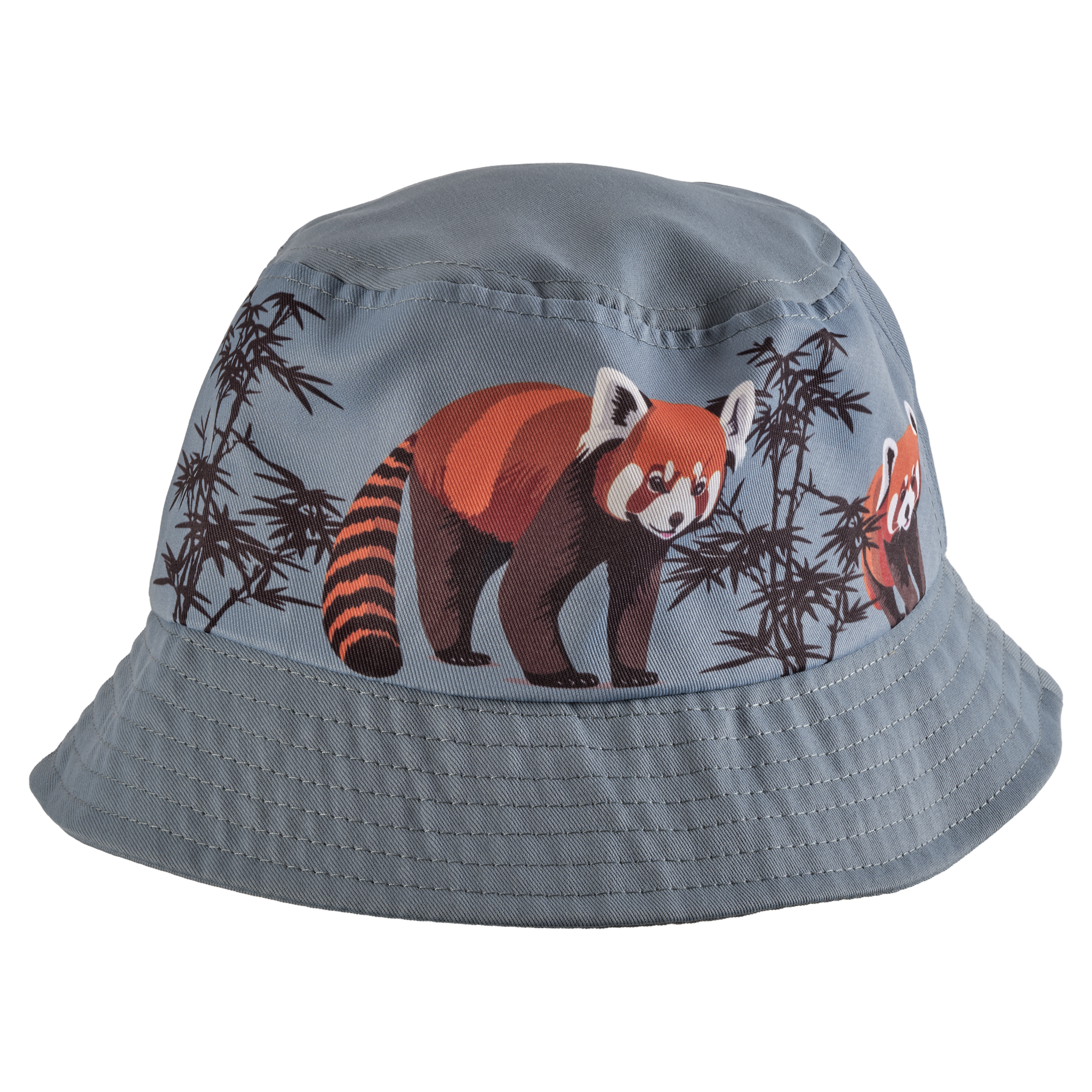 Bucket hat Red Panda Grey-Blue - Adult