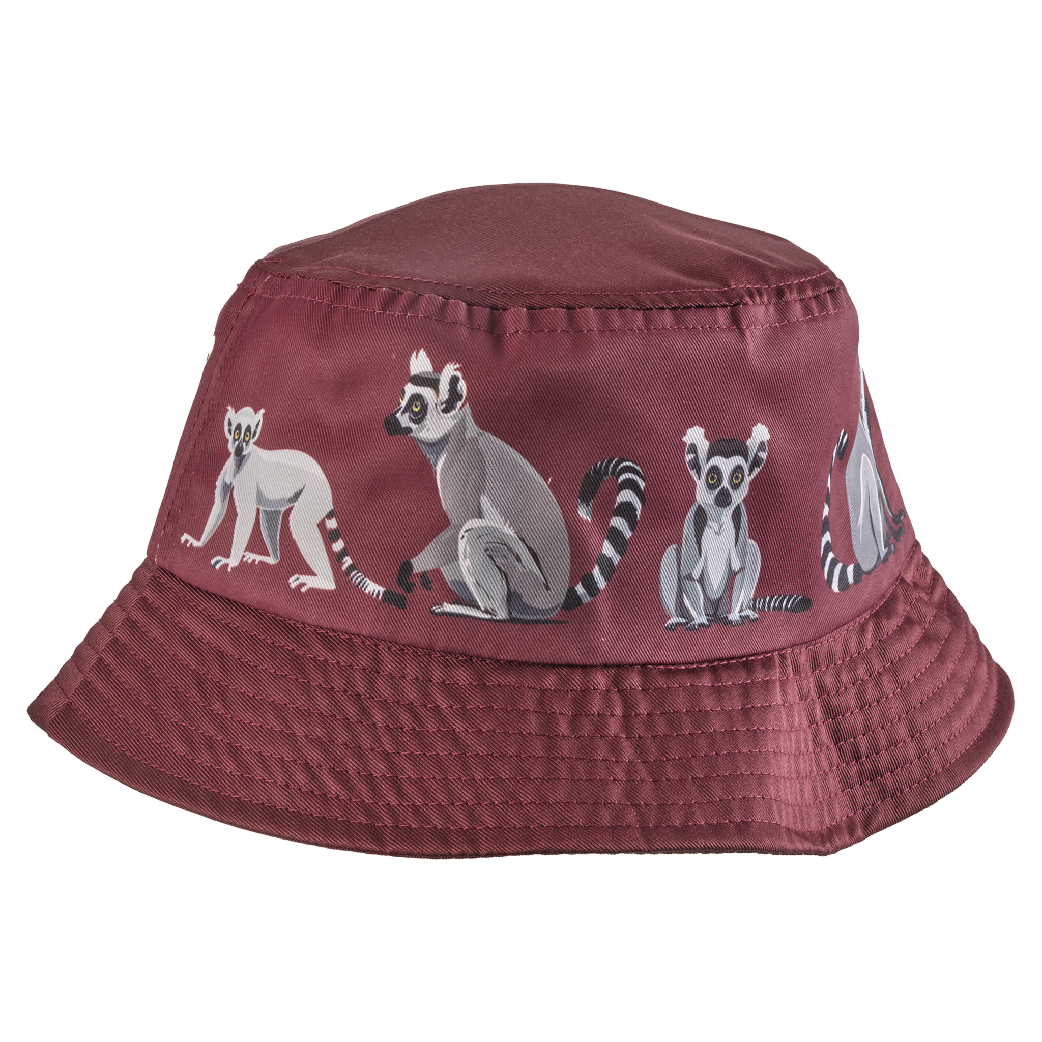 Bucket hat Lemur Burgundy - Adult