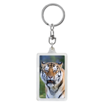 3D Keychain Tiger 3,6x5,6 cm