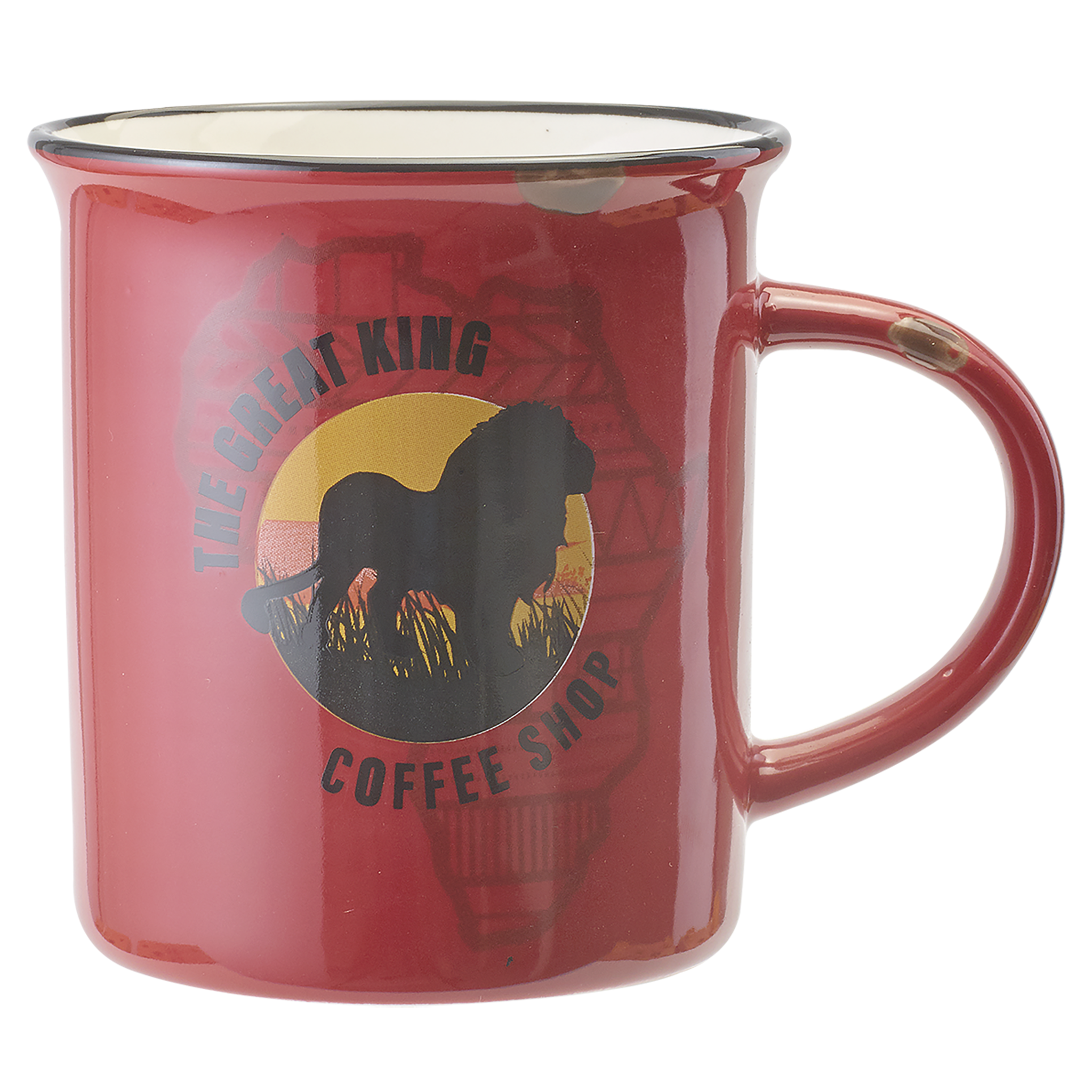 Cup Lion Red