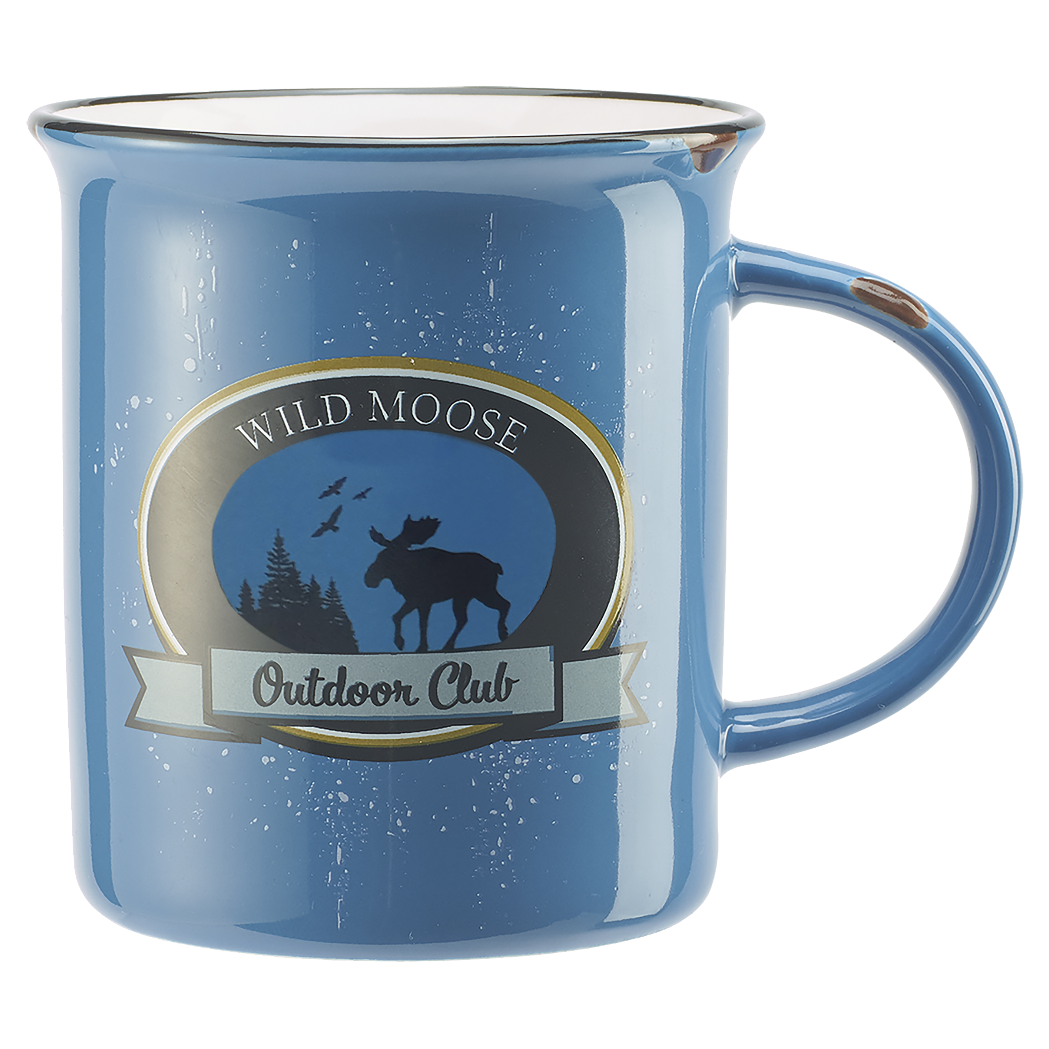 Cup Moose Blue