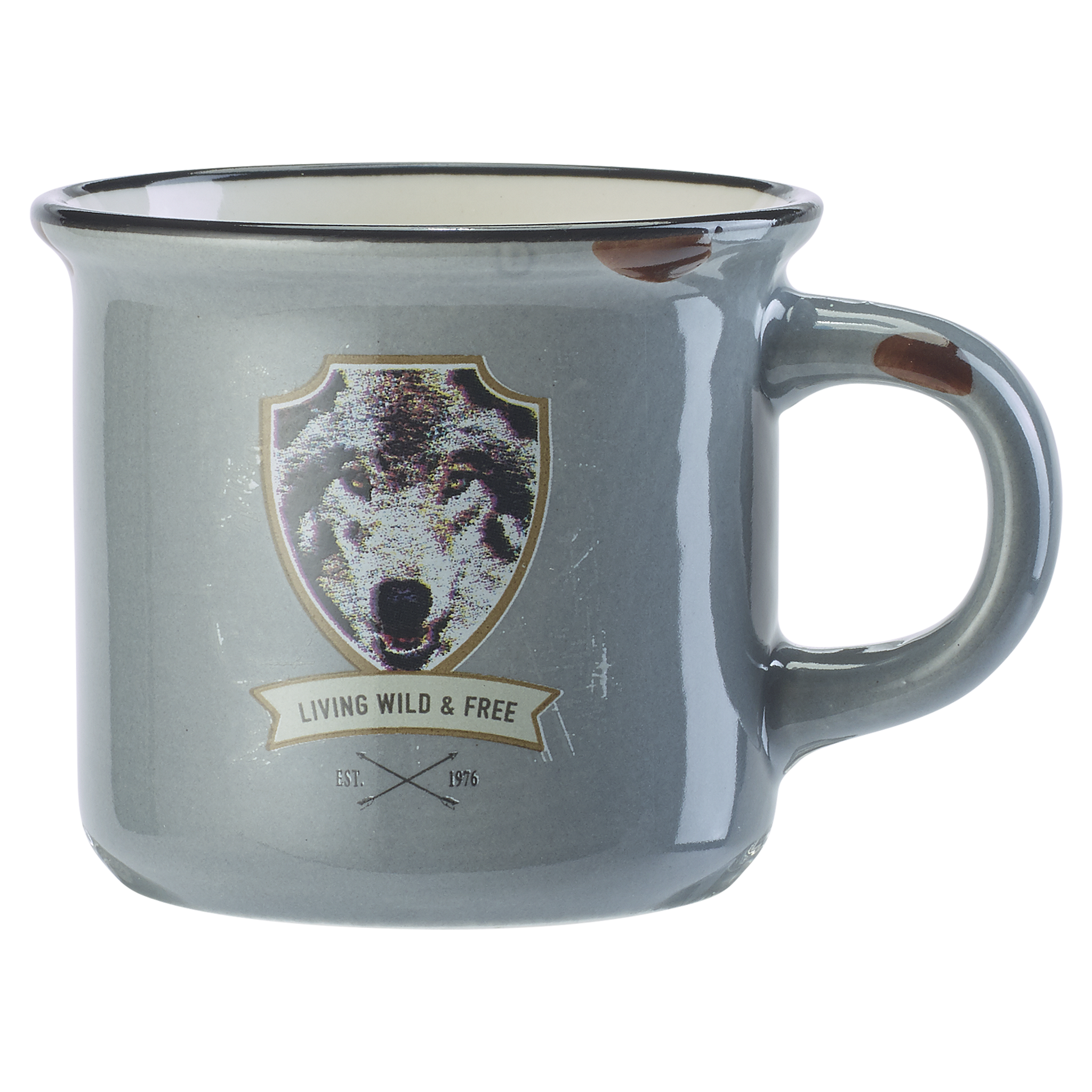Cup Mini Wolf Grey