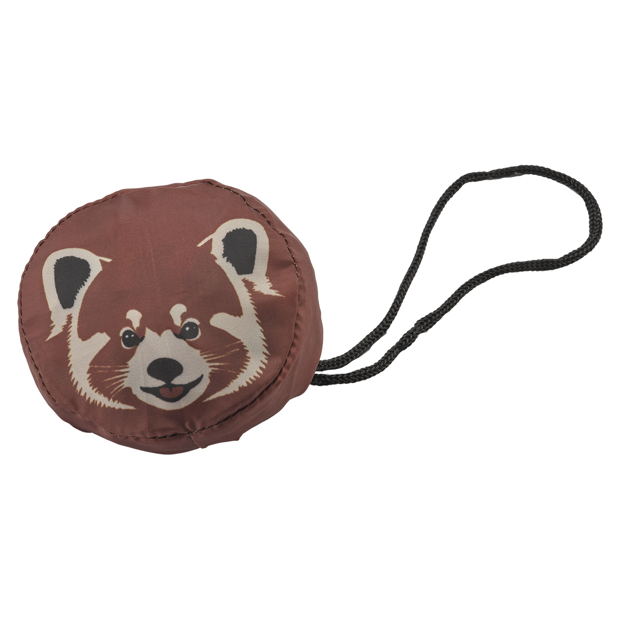 Indkøbsnet rPET Rød Panda 40x41,5 cm