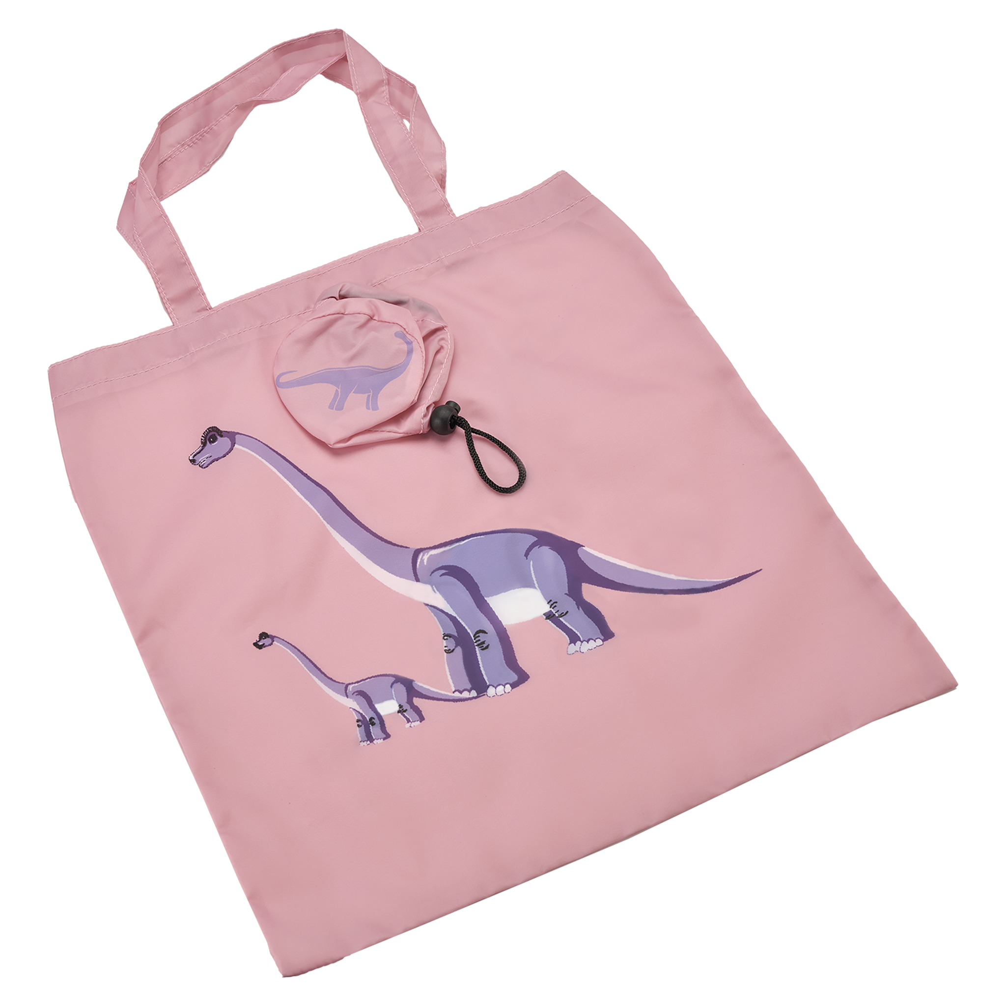 Indkøbsnet rPET Brontosaurus 40x41,5 cm