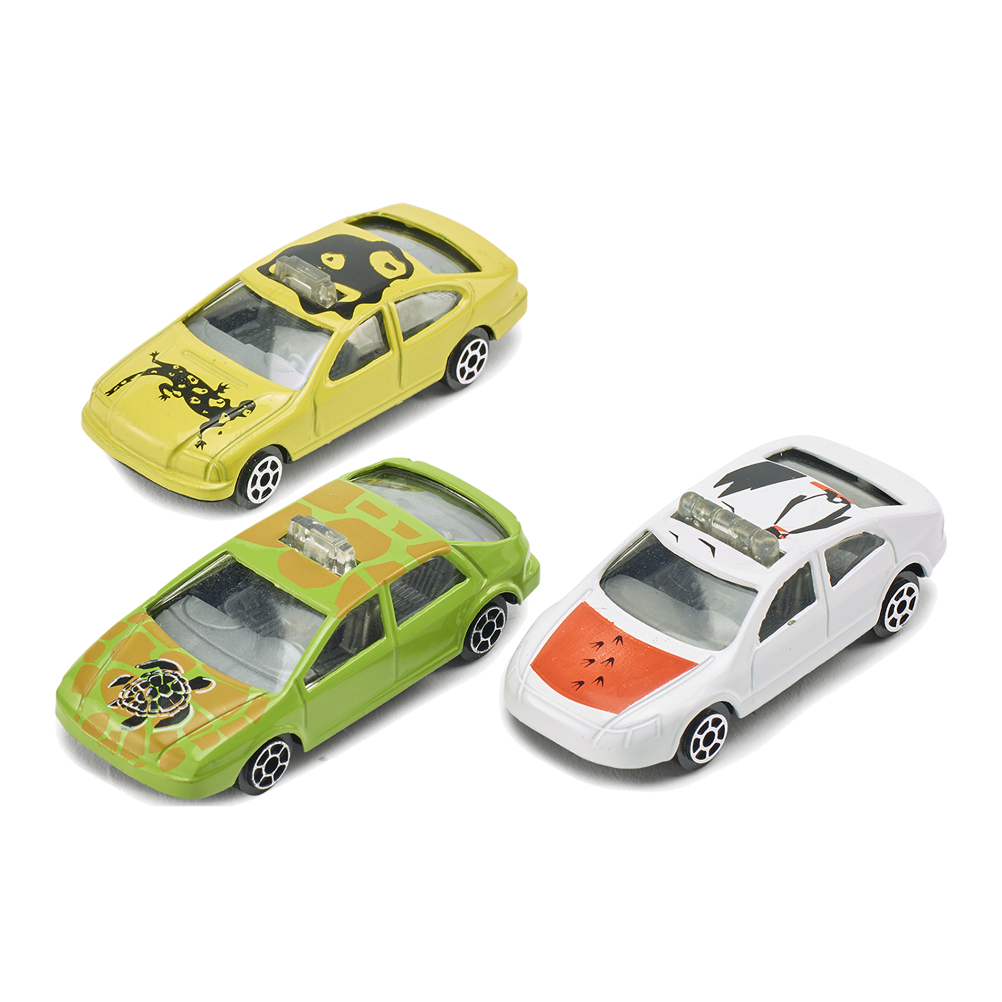 Animal Cars (3 pieces) 7 cm