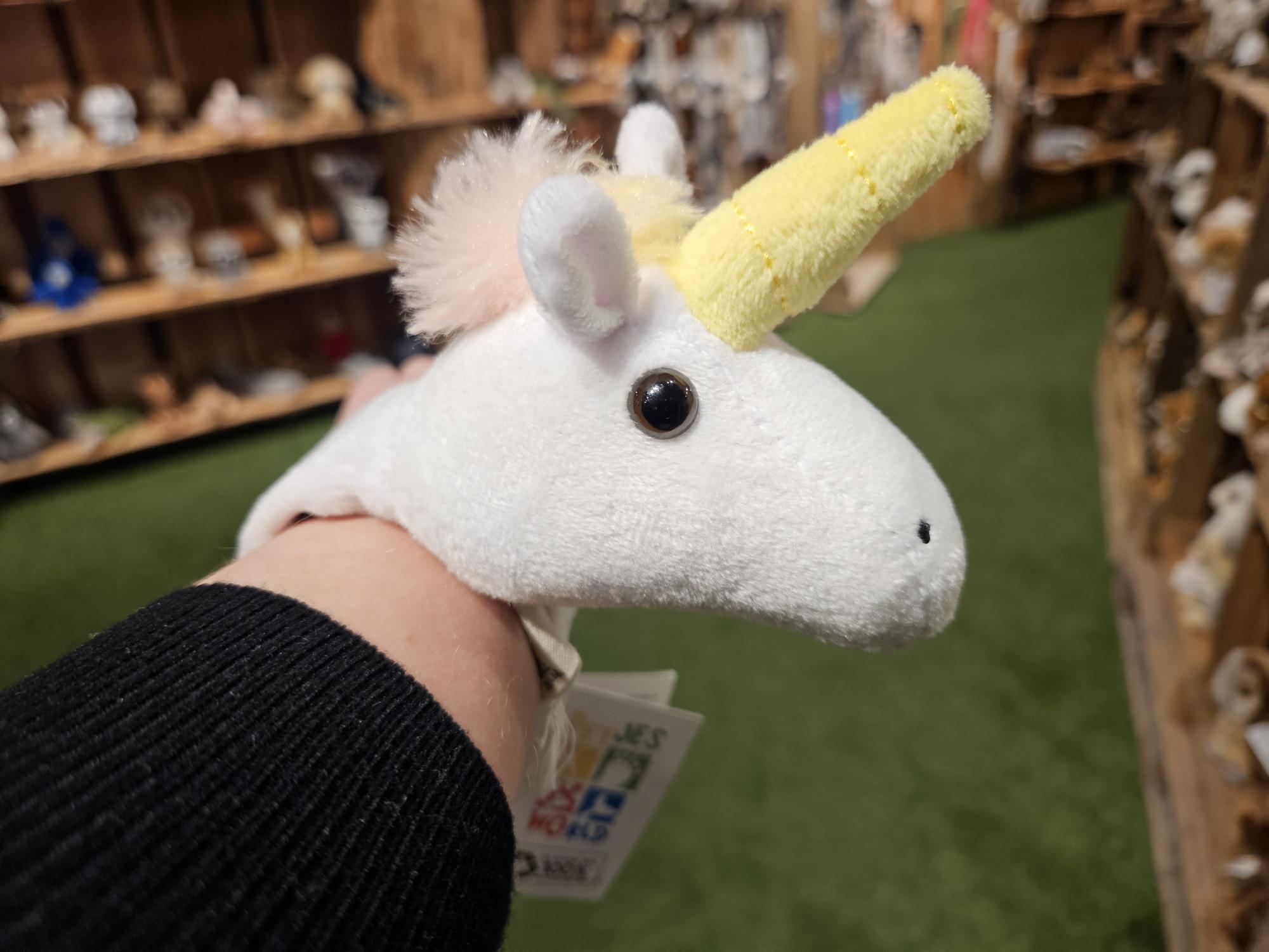 Slapbracelet Unicorn white 26 cm unboxed