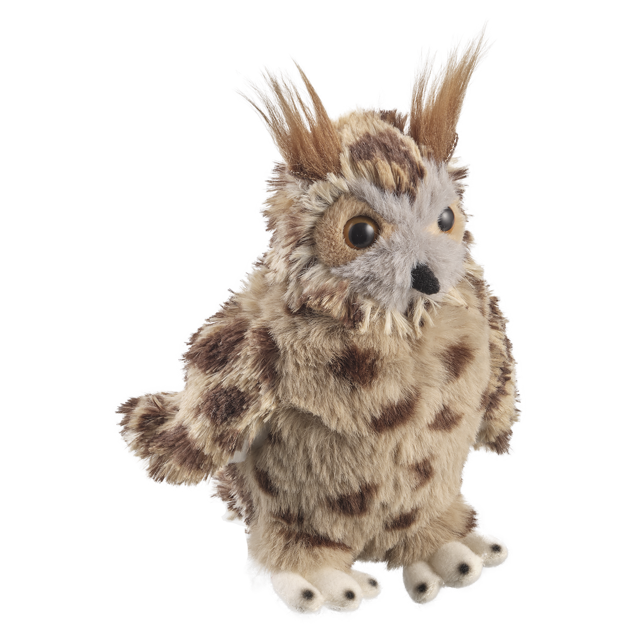 Nature Friends Ugle brun 17 cm