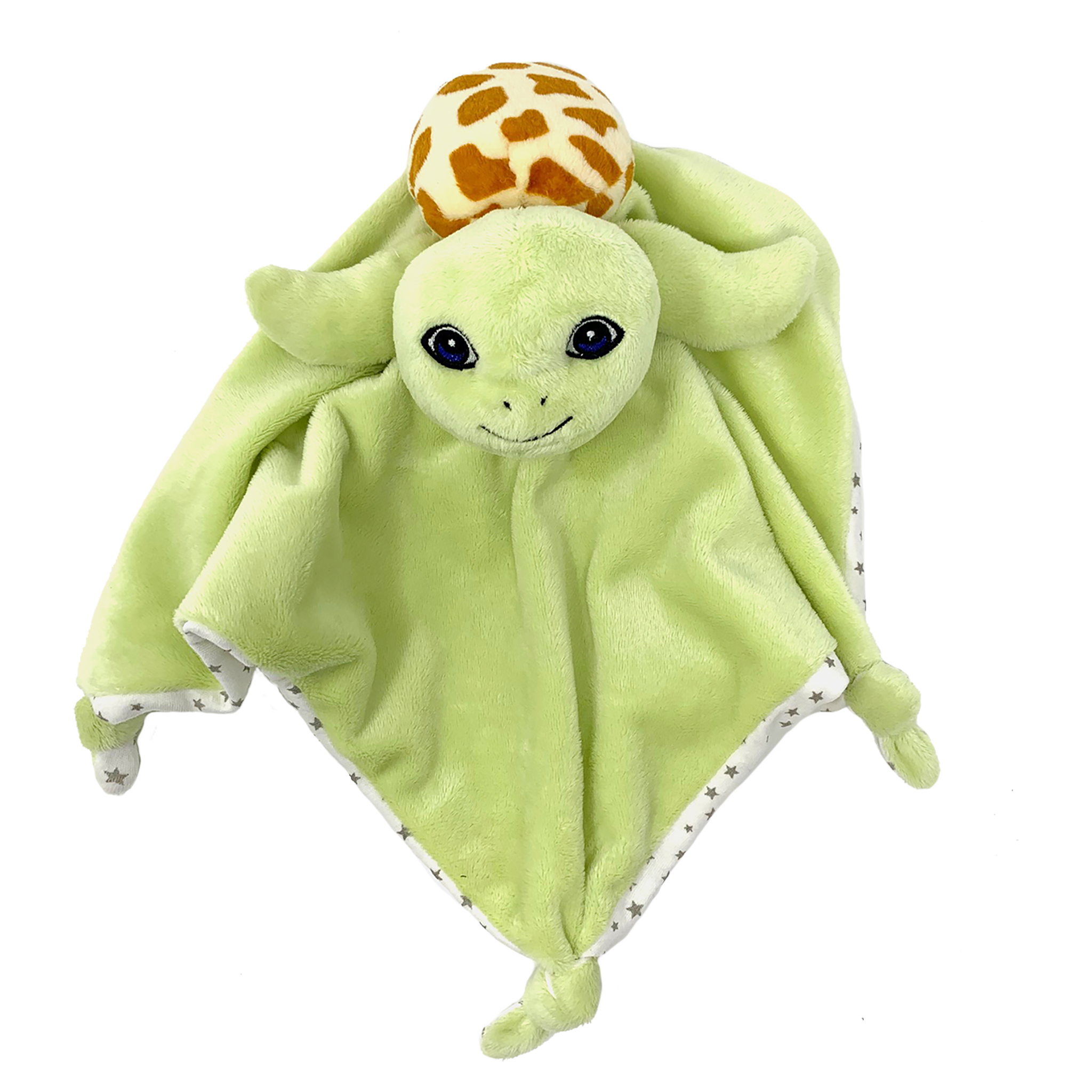 Security Blanket Turtle green 35x35 cm